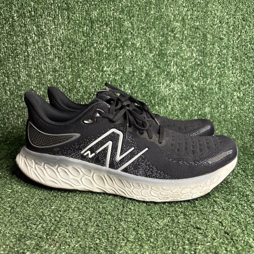 New Balance Fresh Foam X 1080V12 Black Running Shoes Mens Size 11.5 D